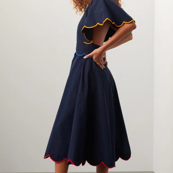 💙🔥ROSIE ASSOULIN NAVY BUTTERCUP DRESS🔥💙 - Picture 2 of 5